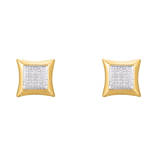 Diamond Square Earrings