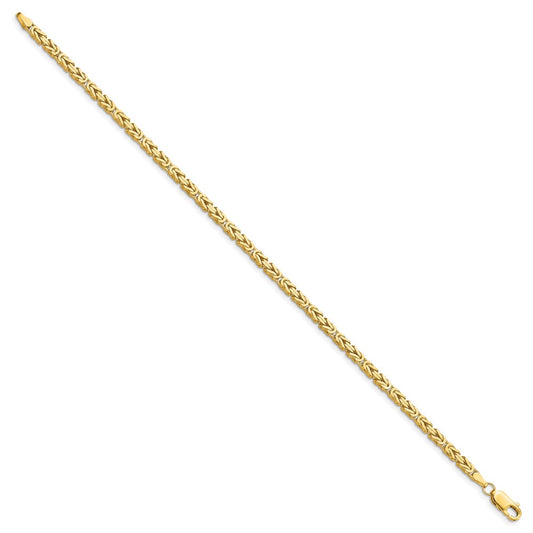 10K 2.5mm Byzantine Chain