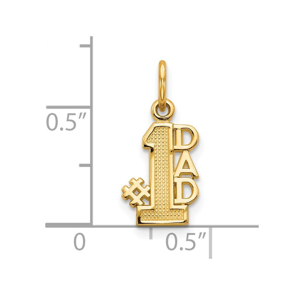 10K #1 DAD Charm