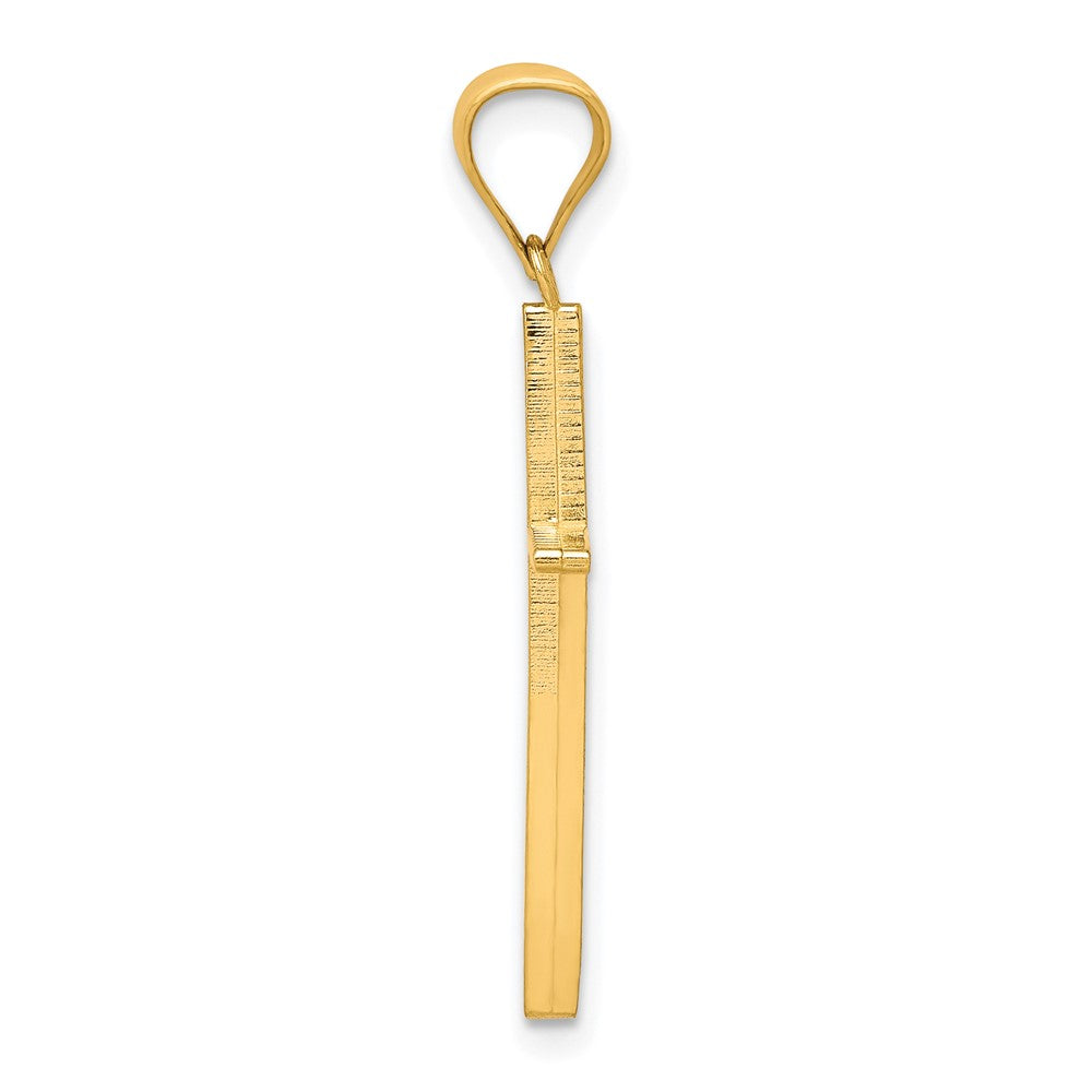 10k Cross Pendant