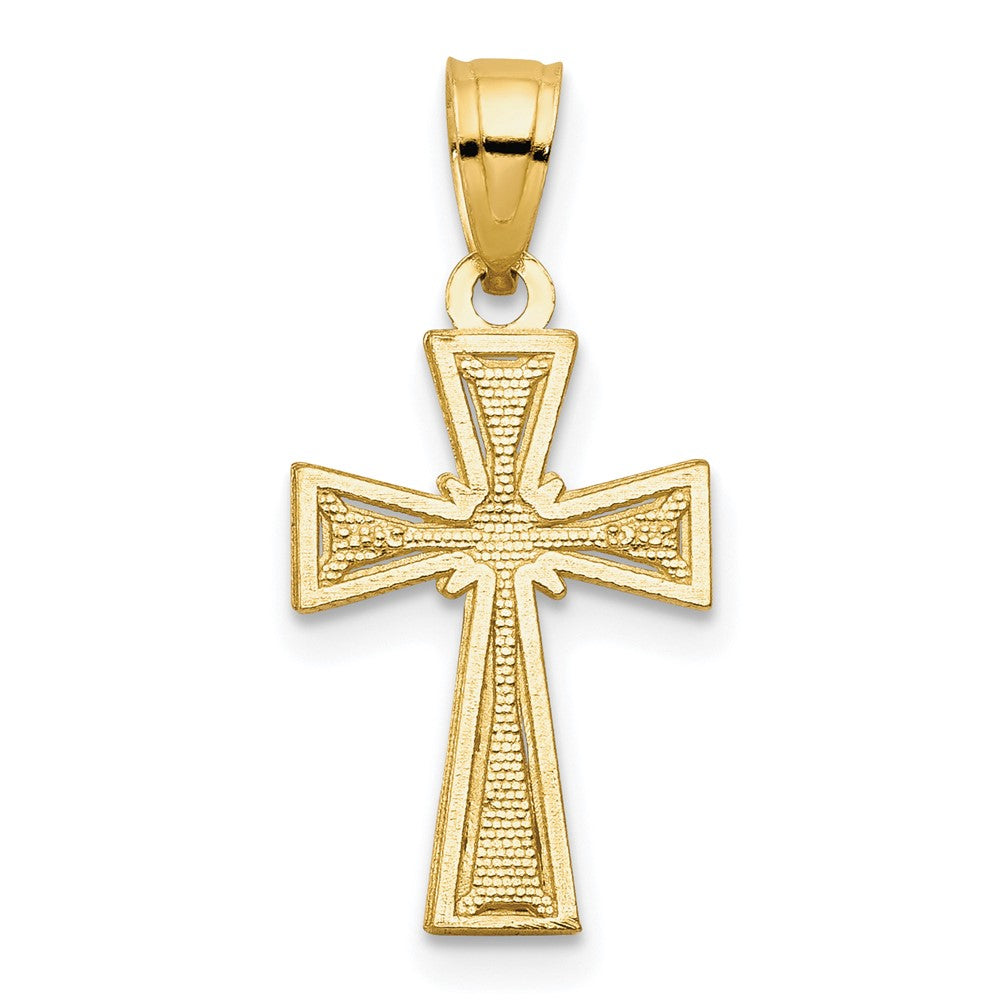 10k Cross Pendant