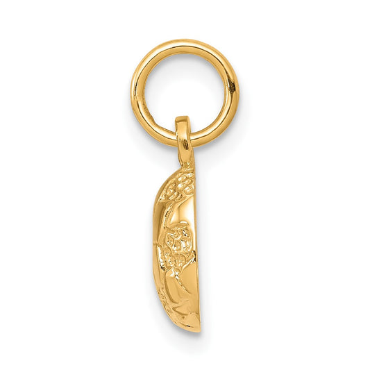 10K Soccer Ball Charm