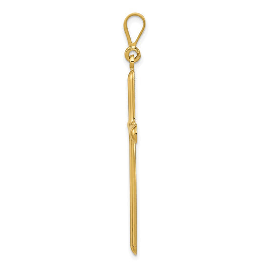 10k Cross Pendant