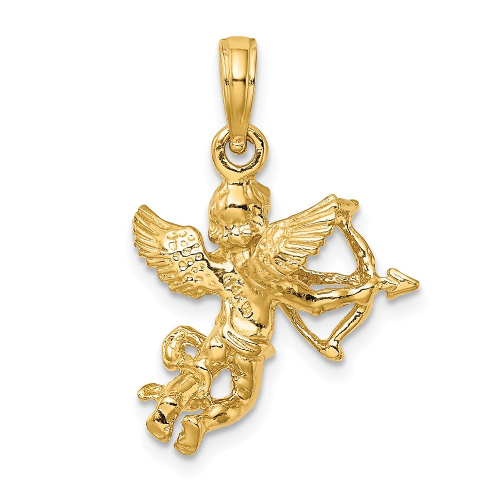 10k Cupid with Bow and Arrow Charm