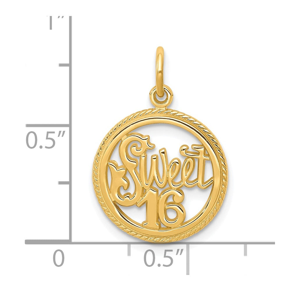 10k SWEET 16 Charm