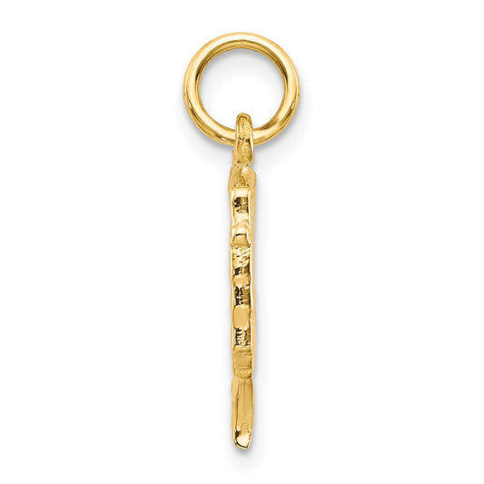 10k Solid Nefertiti Charm
