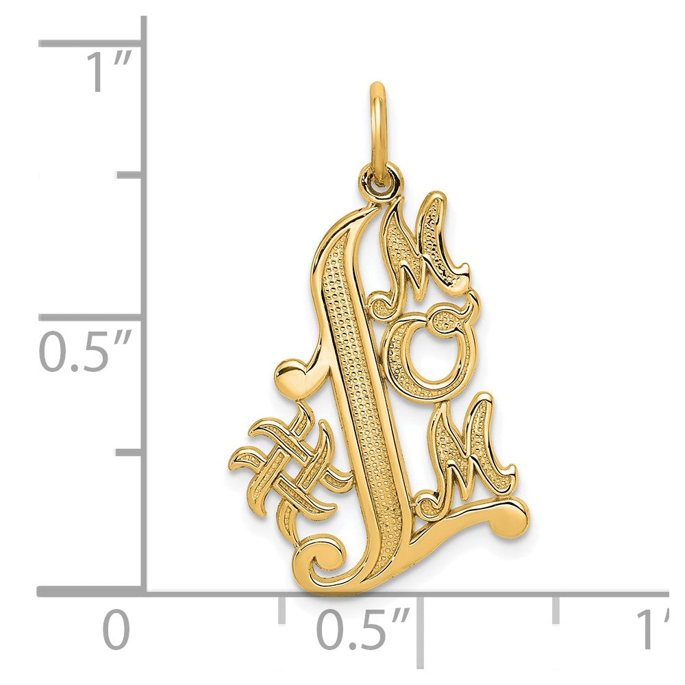 10K #1 MOM Charm