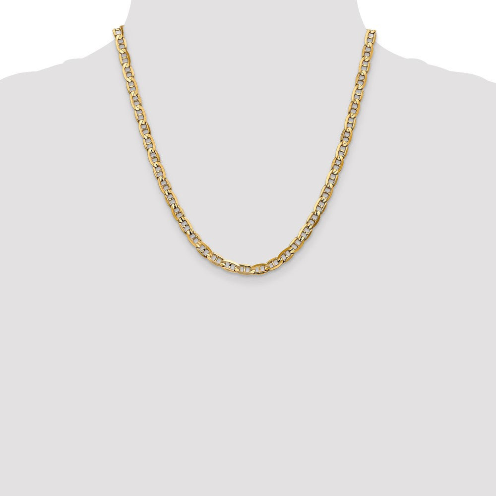 10K 5.25mm Concave Anchor Chain