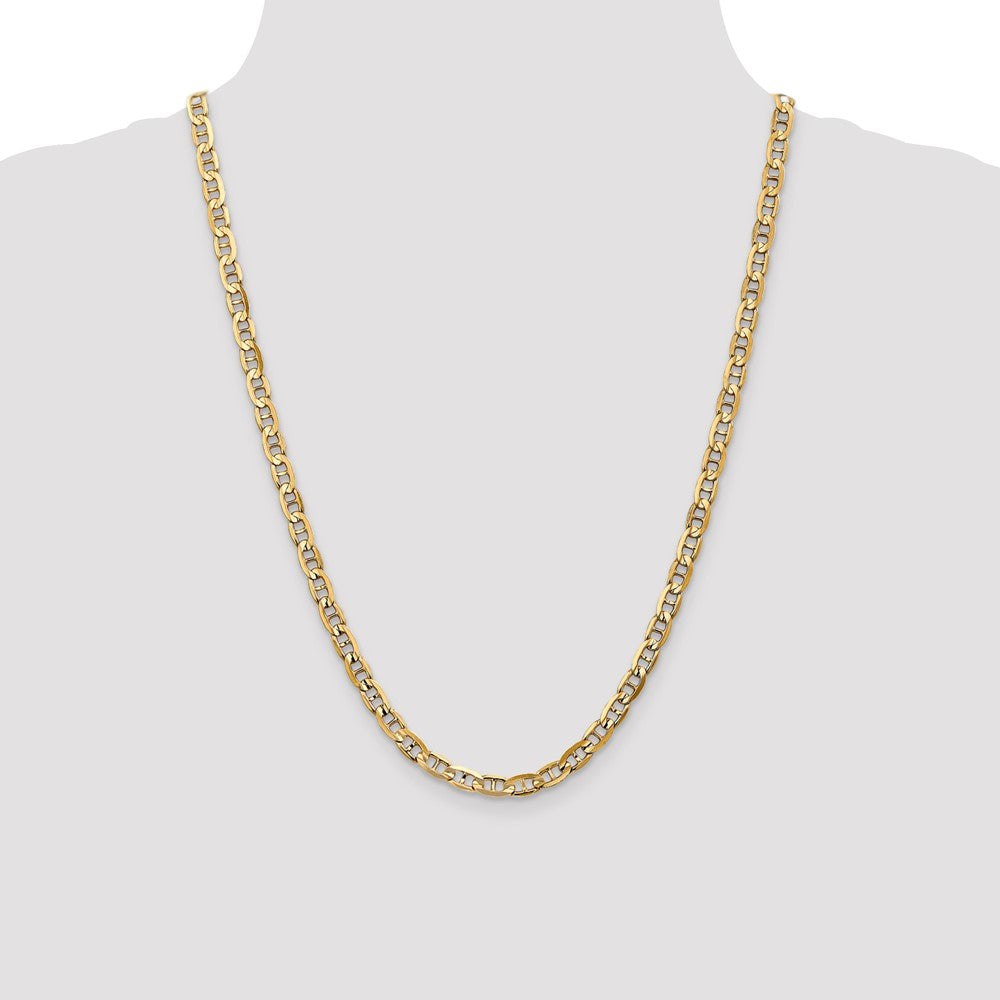10K 5.25mm Concave Anchor Chain