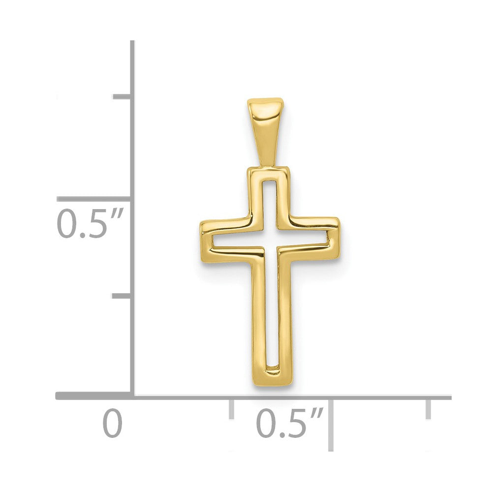 10k Cross Charm