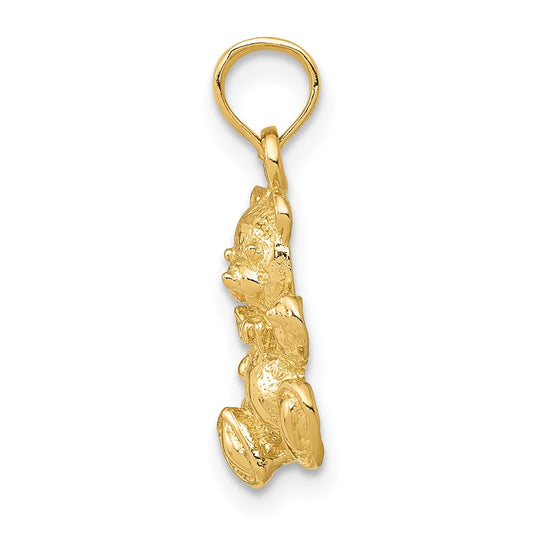 10K Teddy Bear Charm