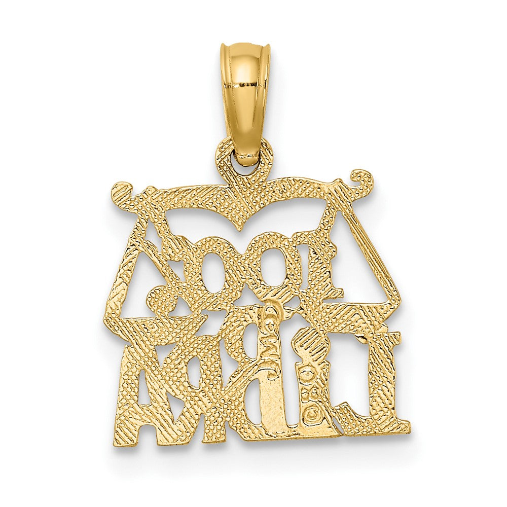 10K 100% LIBRA Zodiac Charm