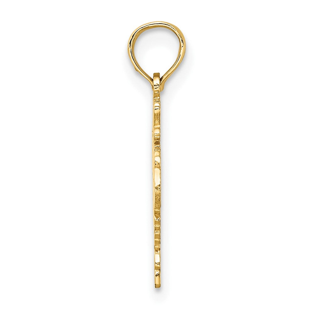 10K 100% SCORPIO Zodiac Charm