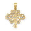 10K 100% SCORPIO Zodiac Charm