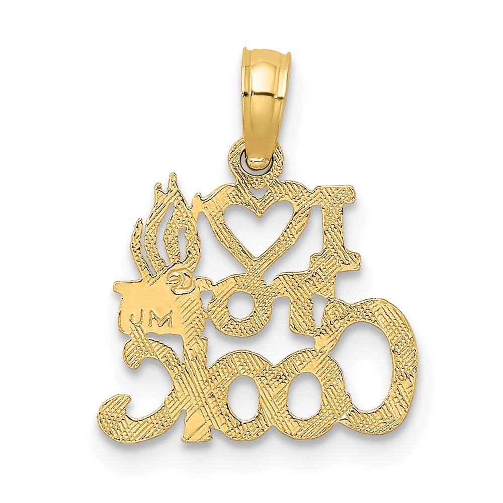 10K I Heart TO COOK Charm