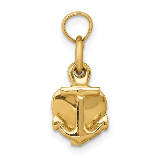 10K Faith / Hope / Charity Charm