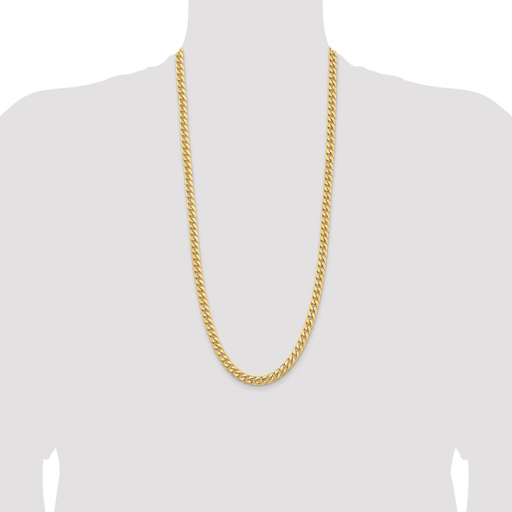 10K 6.75mm Solid Miami Cuban Chain
