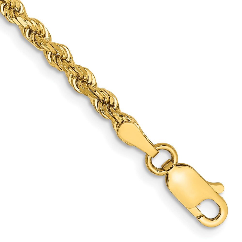 10k 3.0mm Semi-solid D/C Rope Chain