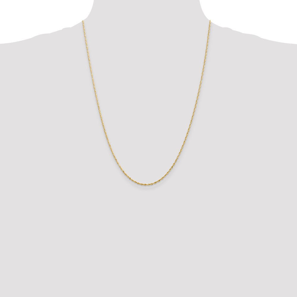 10k 1.5mm Extra-Light D/C Rope Chain