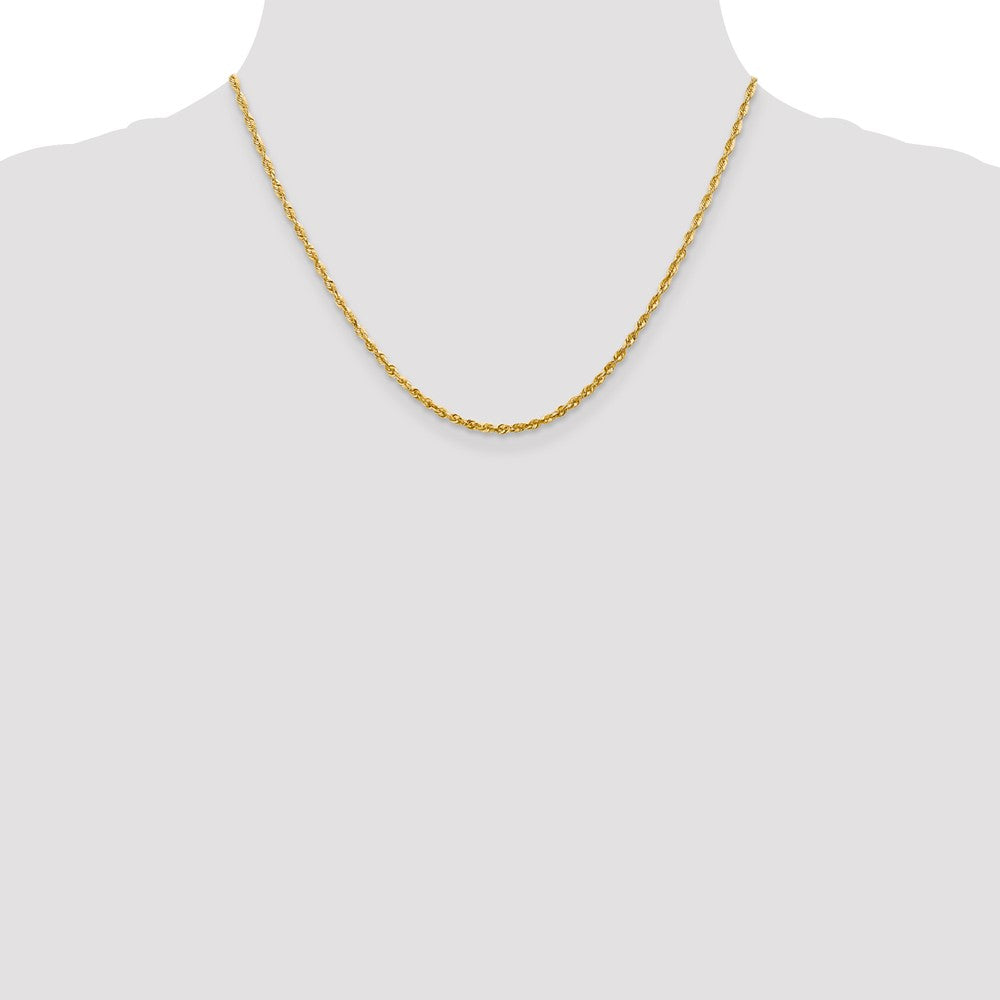 10k 2.25mm Ultra D/C Lightweight Rope Chain