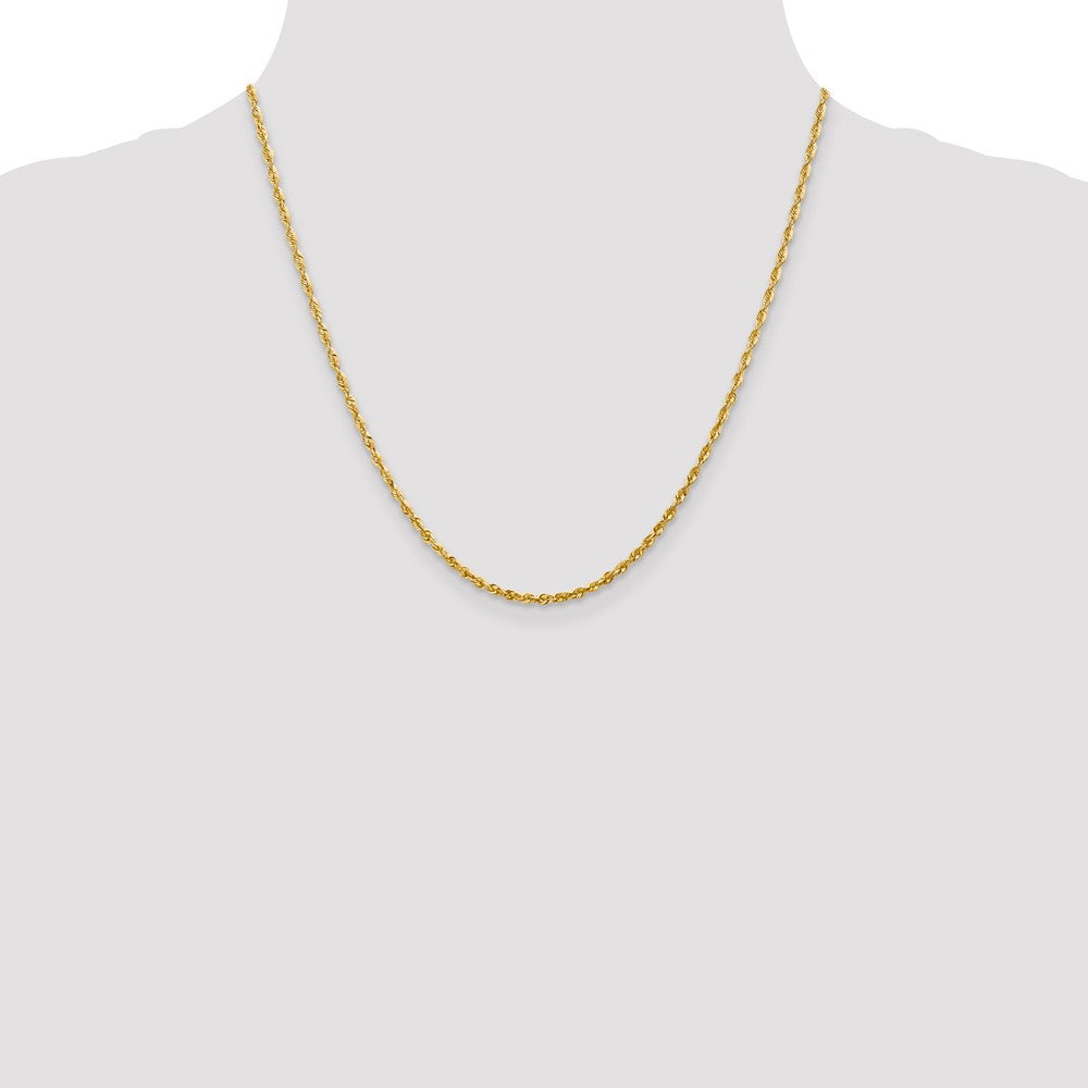10k 2.25mm Ultra D/C Lightweight Rope Chain