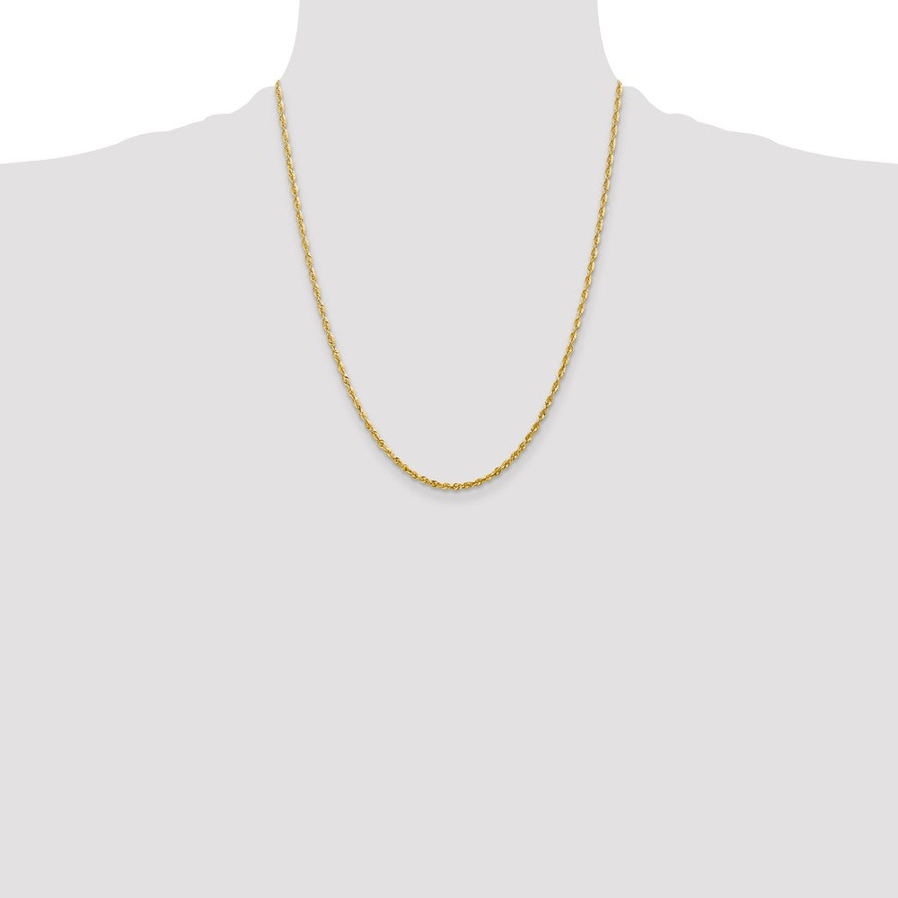 10k 2.25mm Ultra D/C Lightweight Rope Chain