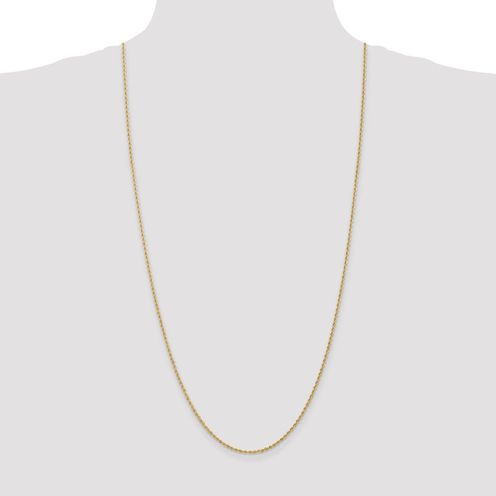 10k 1.50mm Regular Rope Chain