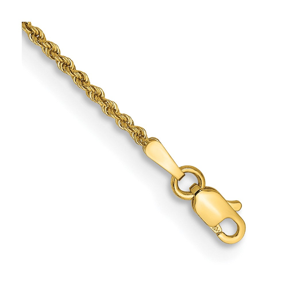 10k 1.50mm Regular Rope Chain