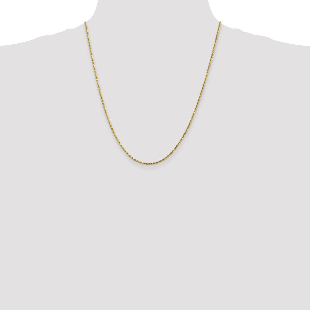 10k 1.75m Diamond-cut Rope Chain
