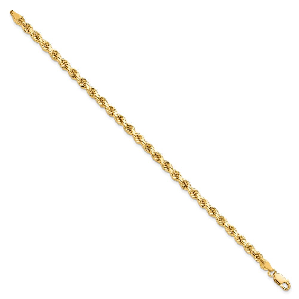 10k 4.25mm Diamond-cut Rope Chain