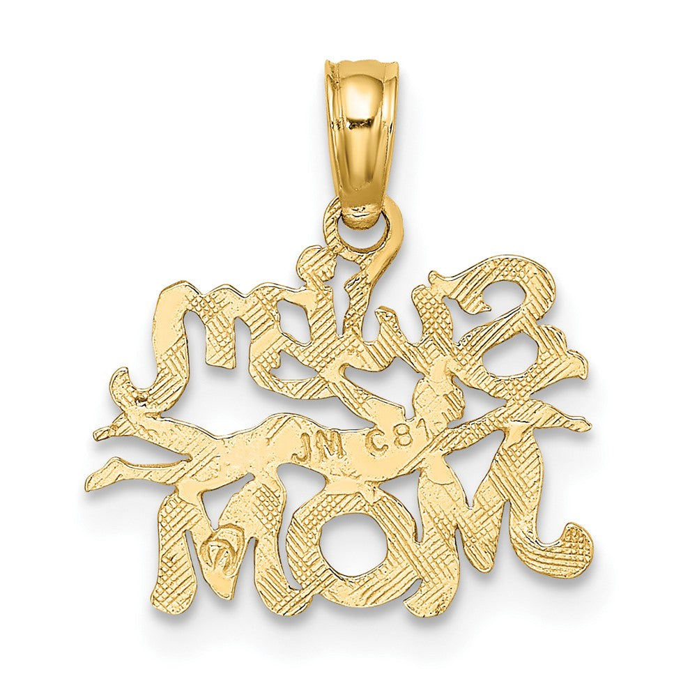 10K SWIM MOM with Swimmer Charm