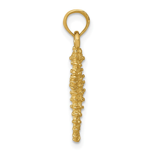 10k Seahorse Pendant