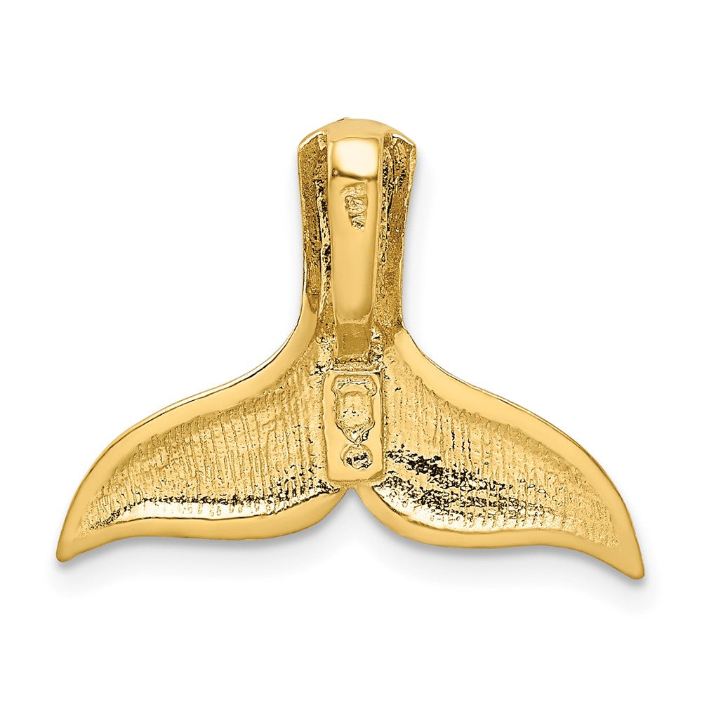 10K Diamond-cut Whale Tail Fits up to 2mm Regular/4mm Fancy Omega Slide