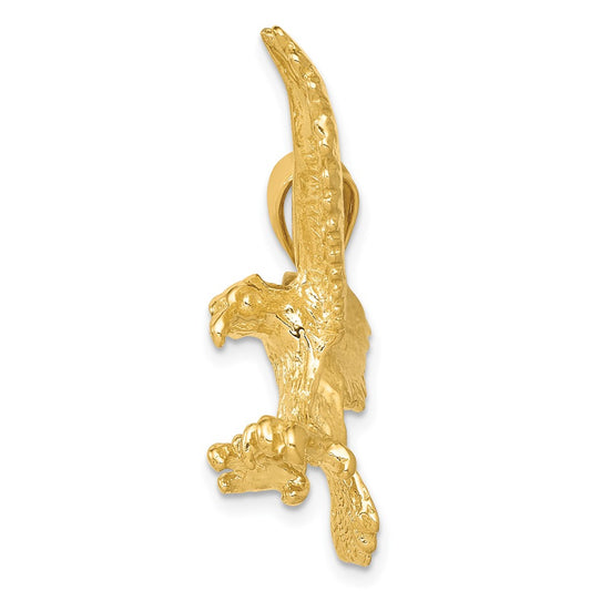 10k Eagle Pendant
