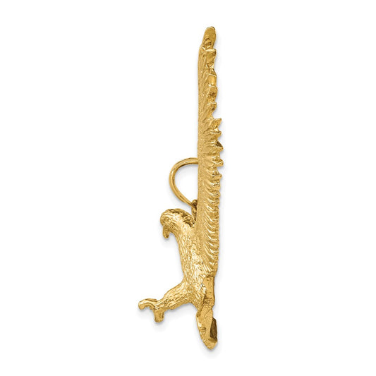 10k X-Large Eagle Pendant