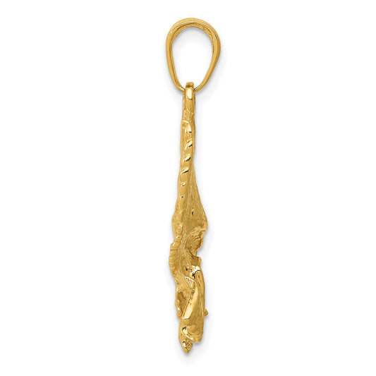 10k Eagle Charm