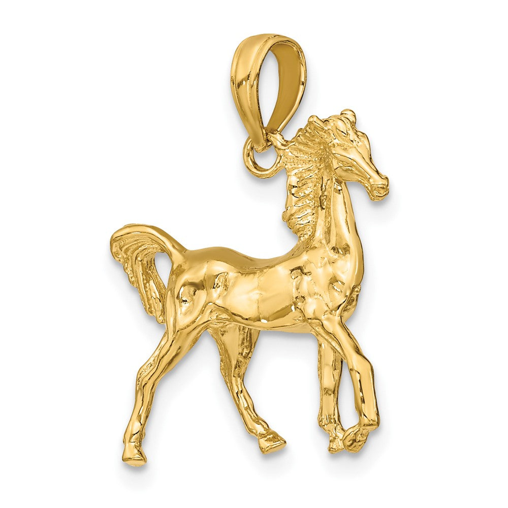 10K 3-D Horse Charm