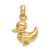 10K 3-D Duckling Charm