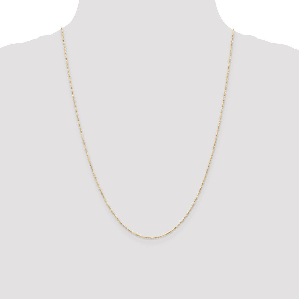 10k .6 mm Carded Cable Rope Chain