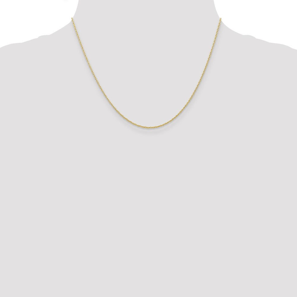 10k .7mm Carded Cable Rope Chain