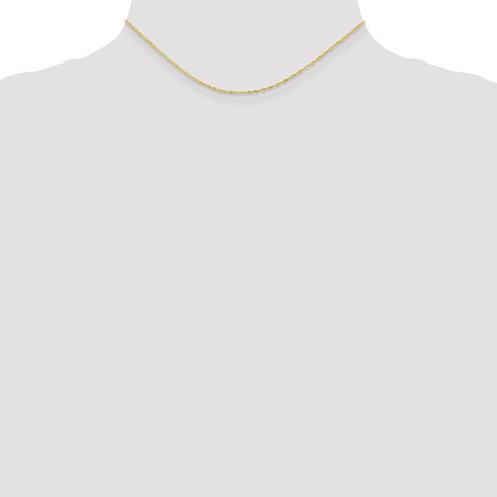 10k 1.1mm Singapore Chain