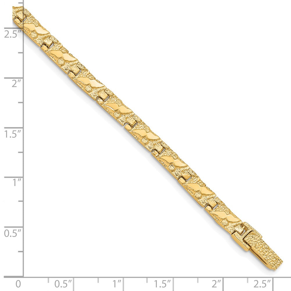 10k 5.5mm NUGGET Bracelet