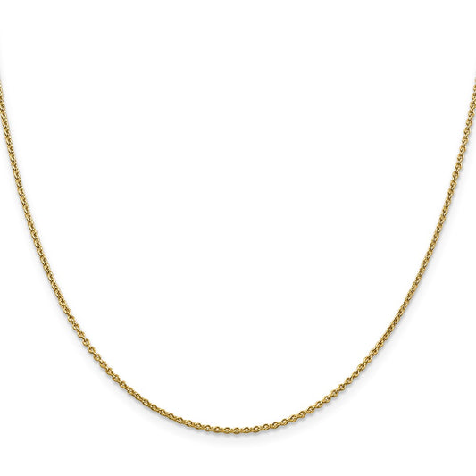 10k 1.4mm Forzantine Cable Chain