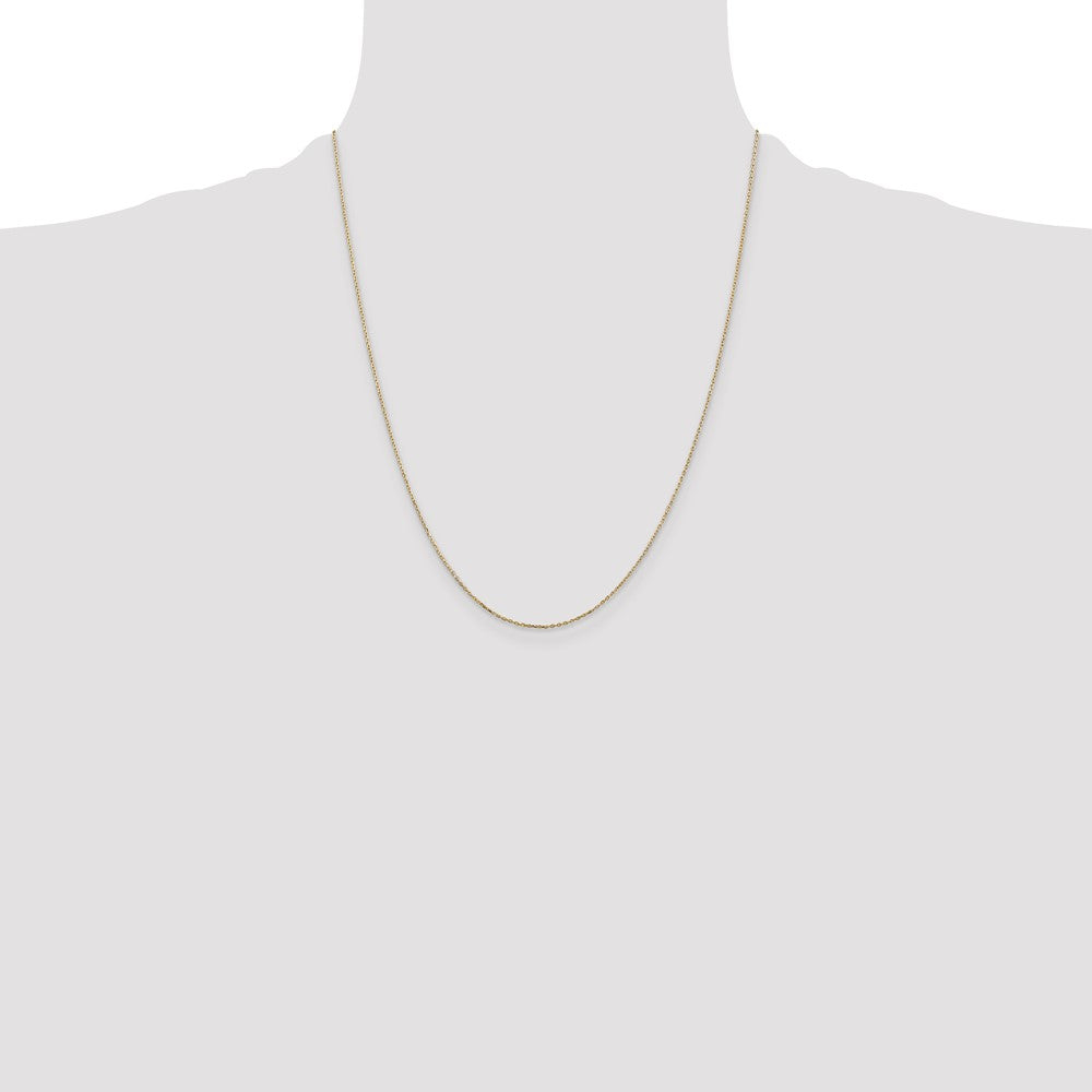 10k .8mm D/C Cable with Lobster Clasp Chain