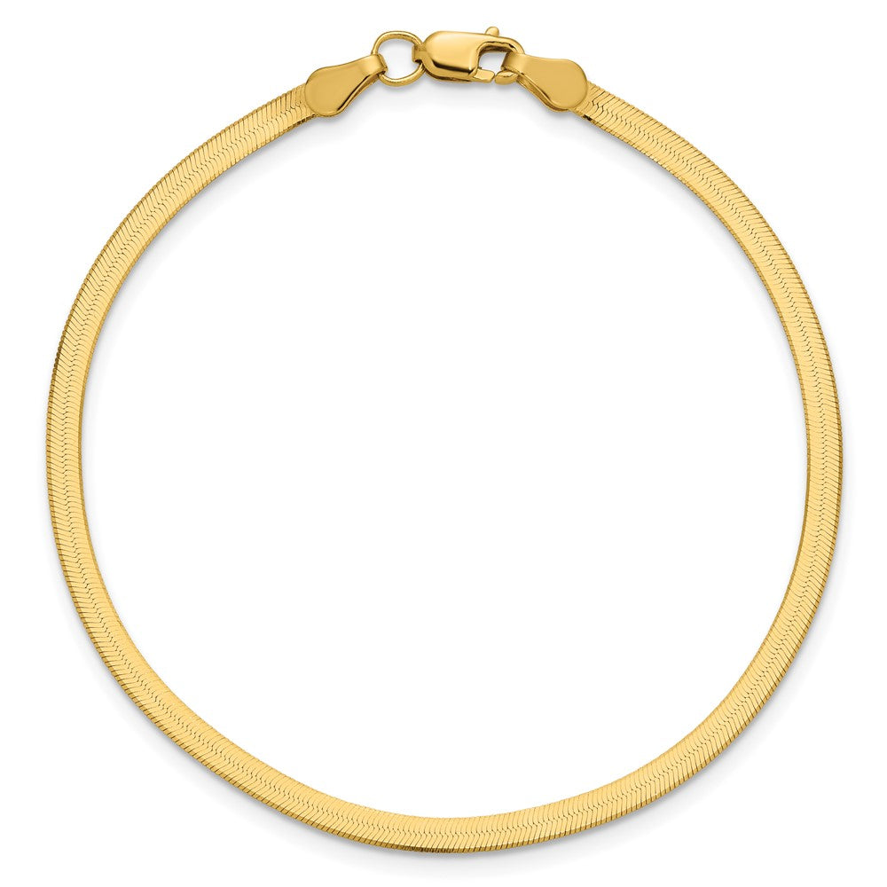 10k 2.5mm Silky Herringbone Chain