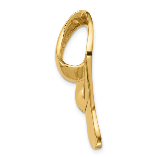 10K Fits up to 8mm Regular/10mm Fancy or Reversible Heart Omega Slide