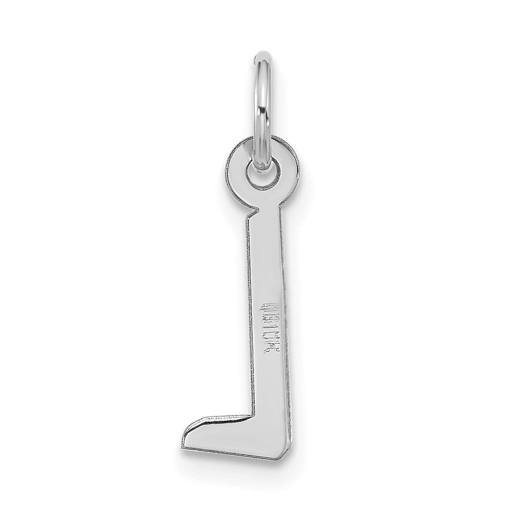 10kw Large Slanted Block Initial L Charm