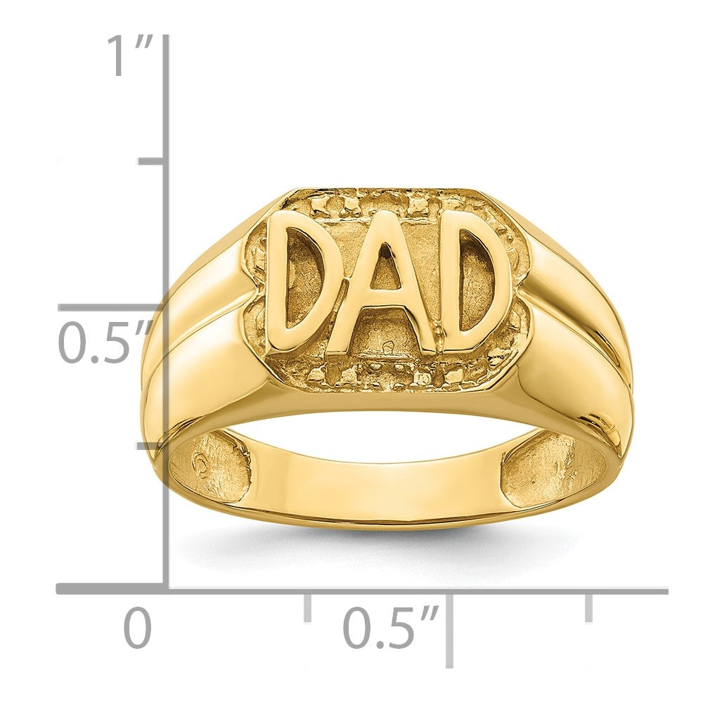 IB Goodman 10k Mens Holds 2-1.0mm Diamonds DAD Ring Mounting