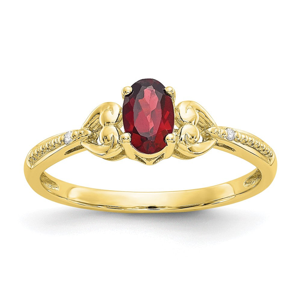 January Birthstone Rings;