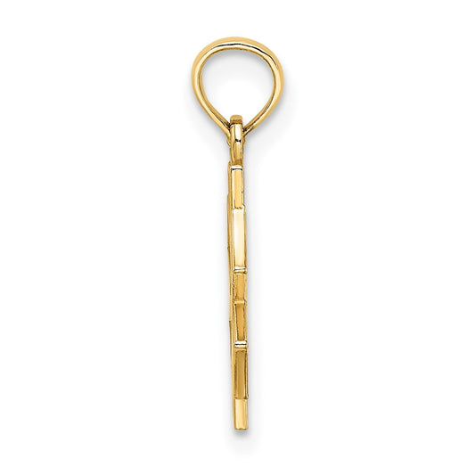 10K Medical Symbol Pendant